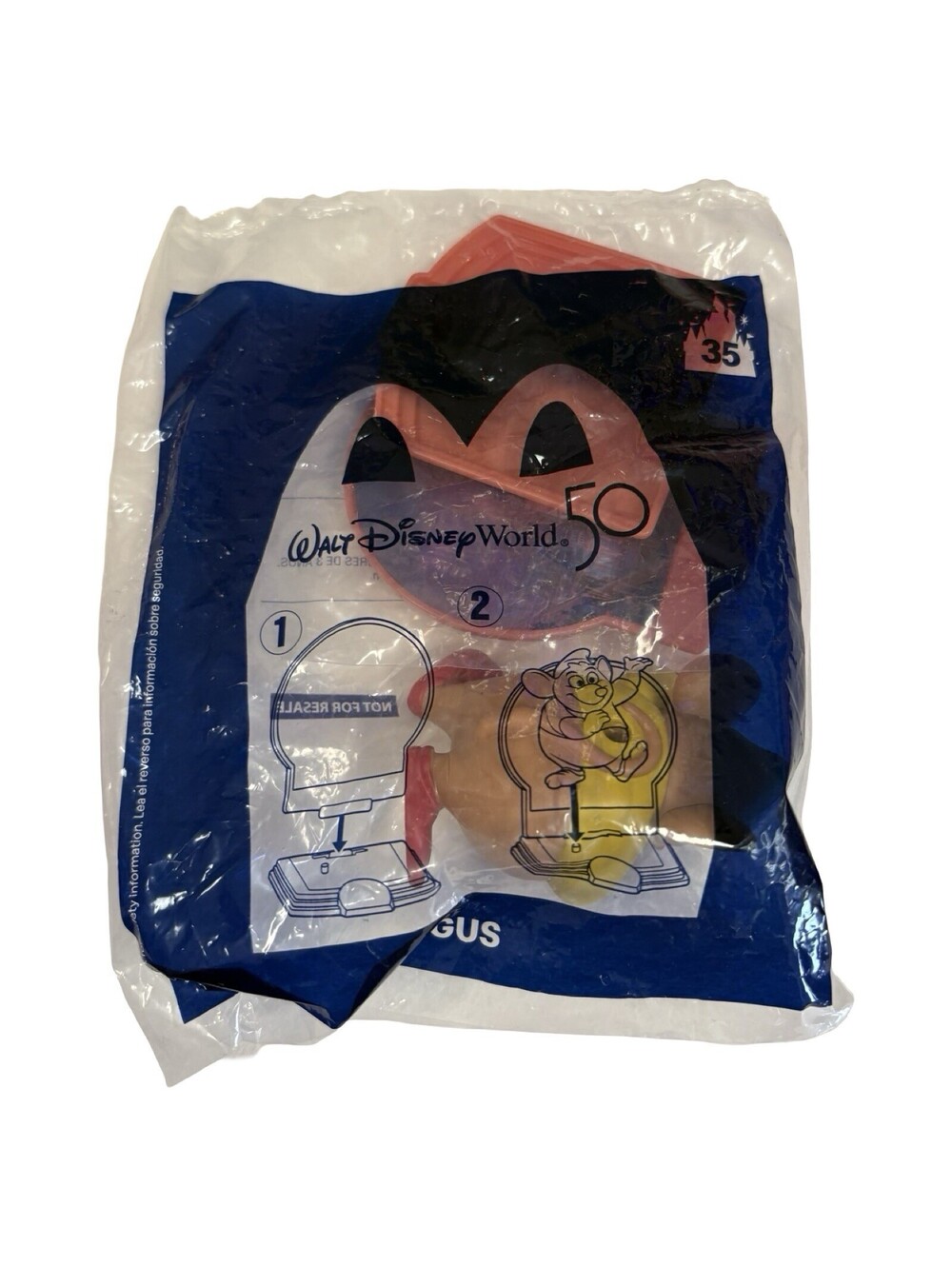 2021 McDonald’s Walt Disney World 50th Anniversary 35 Gus Happy Meal